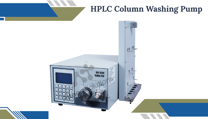 HPLC column washing pump